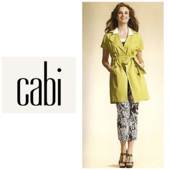 CAbi Tops - Cabi Short Sleeve Trench Coat